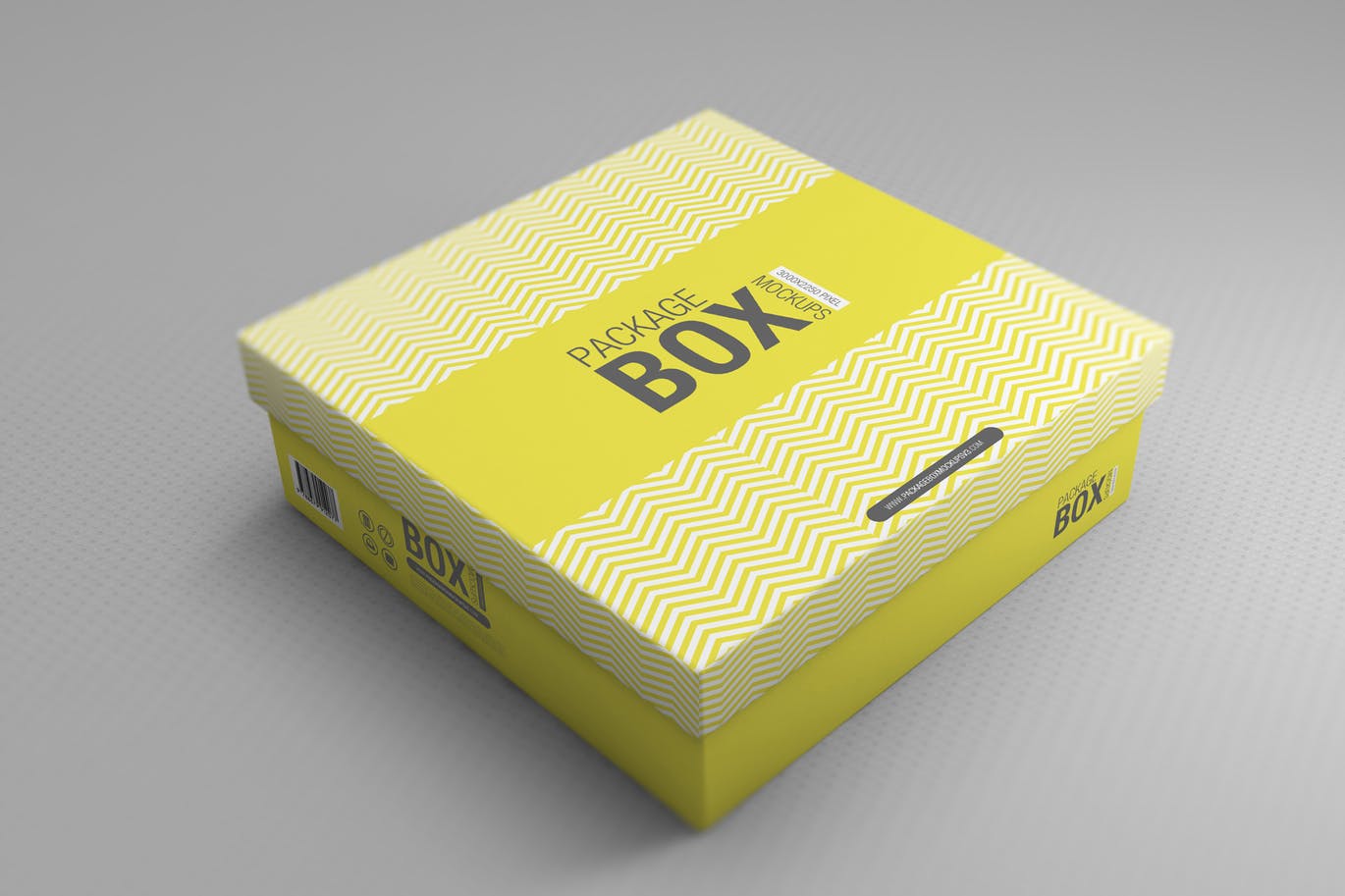 Package box mockups