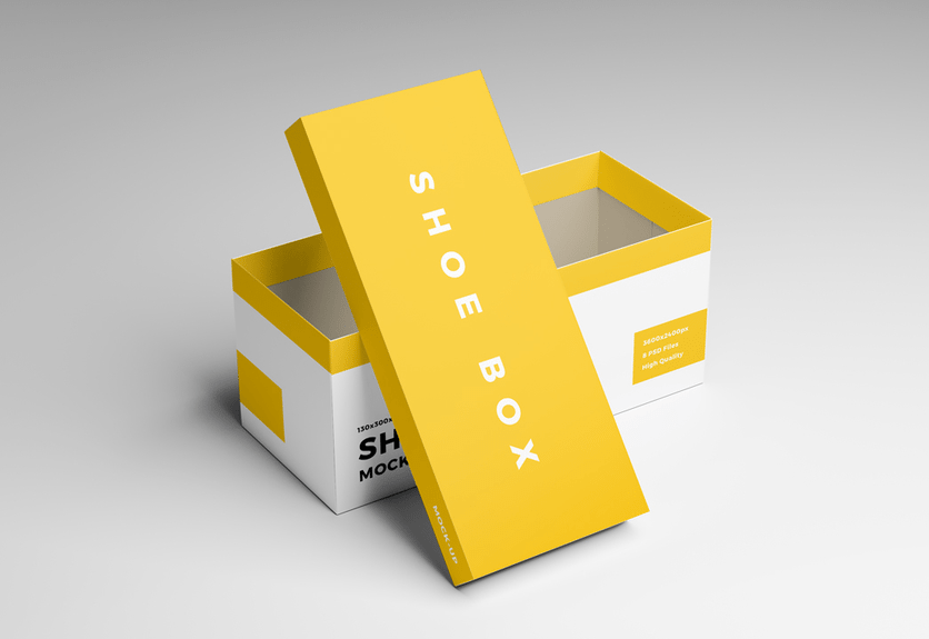 Download 20 Outstanding Shoe Box Psd Mockup Templates Decolore Net