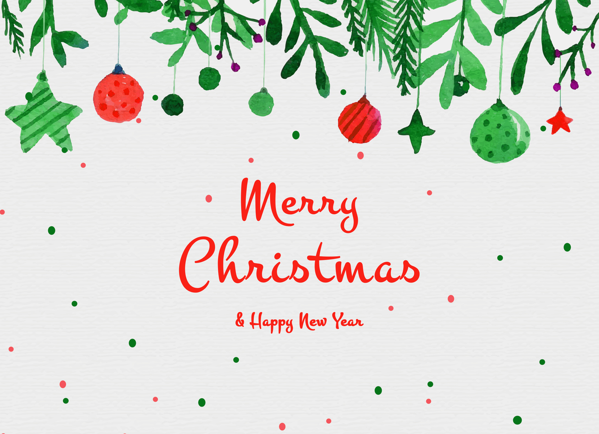 2 Free Christmas And New Year Greeting Cards Psd Decolore Net