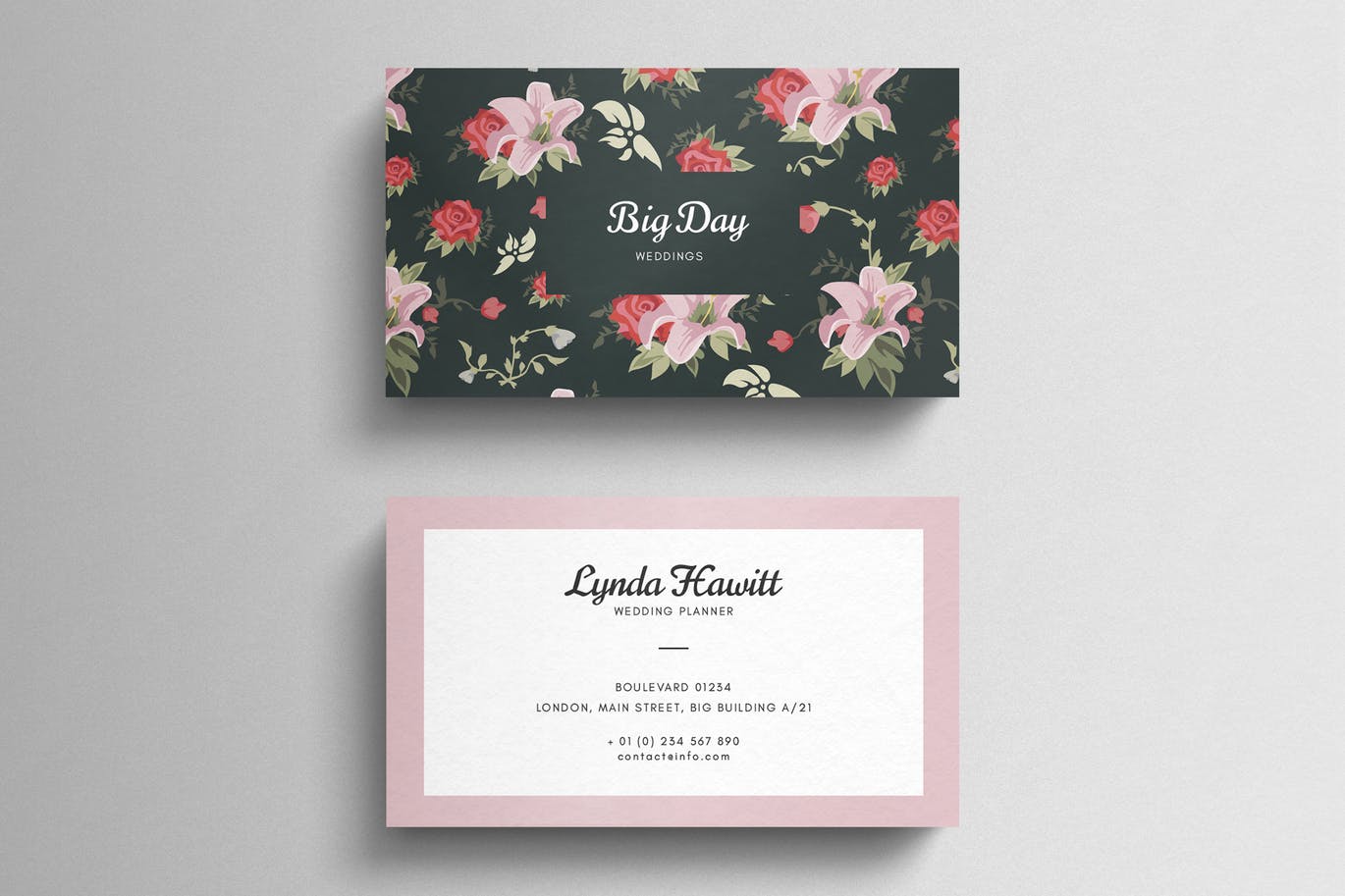45 Floral Business Card Templates Ai Eps Psd Decolore Net