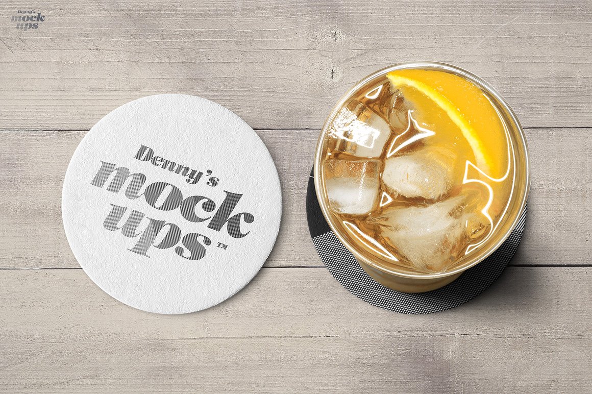 Download 30+ Best Coaster Mockup PSD Templates | Decolore.Net