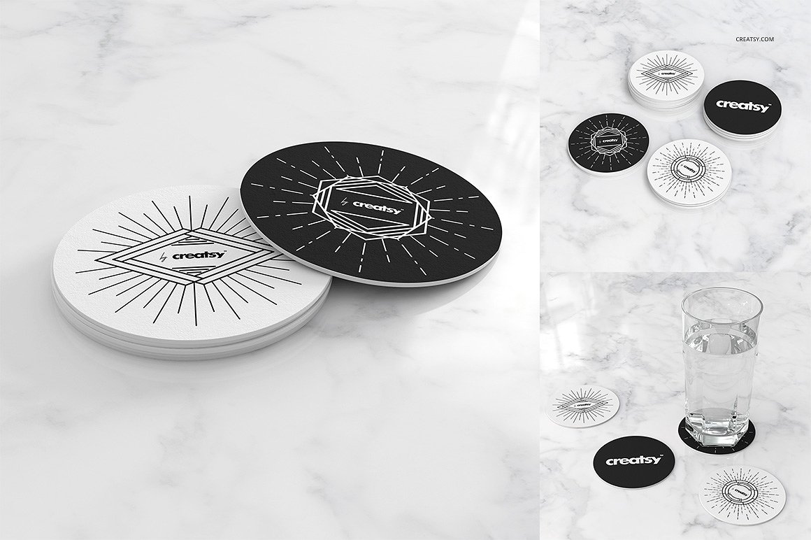 Download 30 Best Coaster Mockup Psd Templates Decolore Net