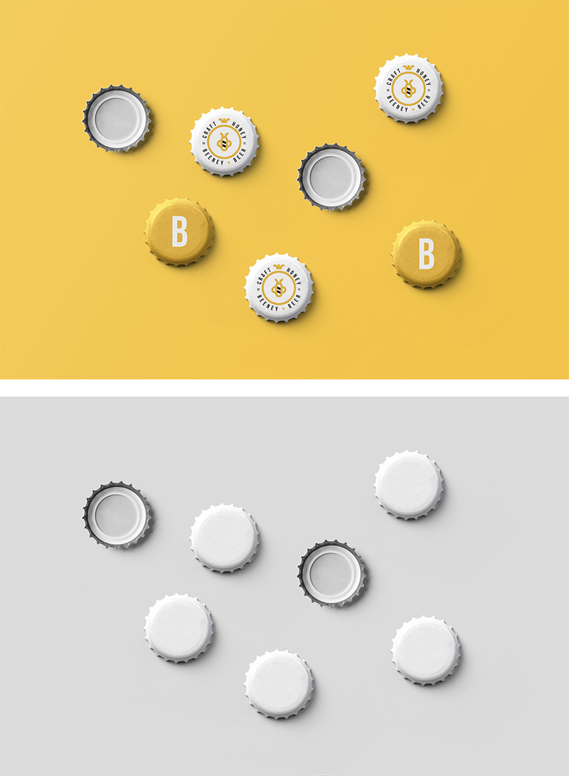 Download 25 Best Bottle Cap Mockup Templates Decolore Net