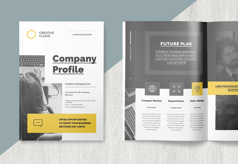 Download 30 Company Profile Brochure Templates Decolore Net