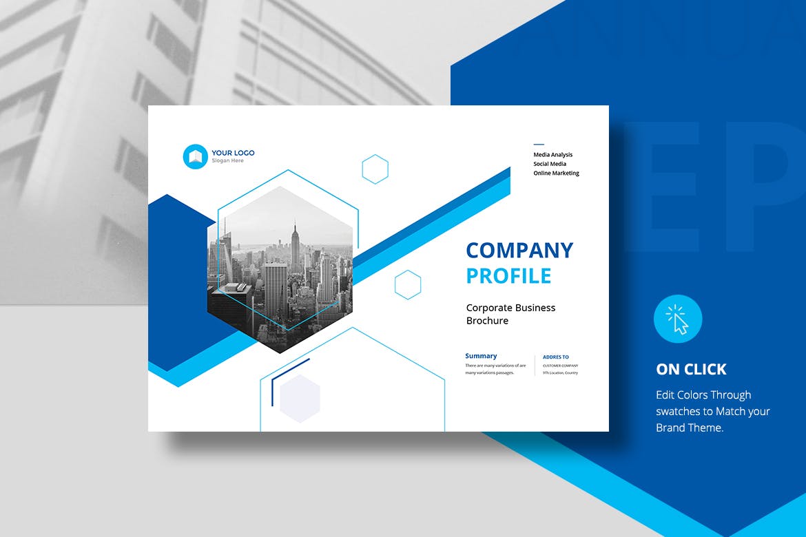 View 23+] Template Business Profile Design In Free Business Profile Template Word