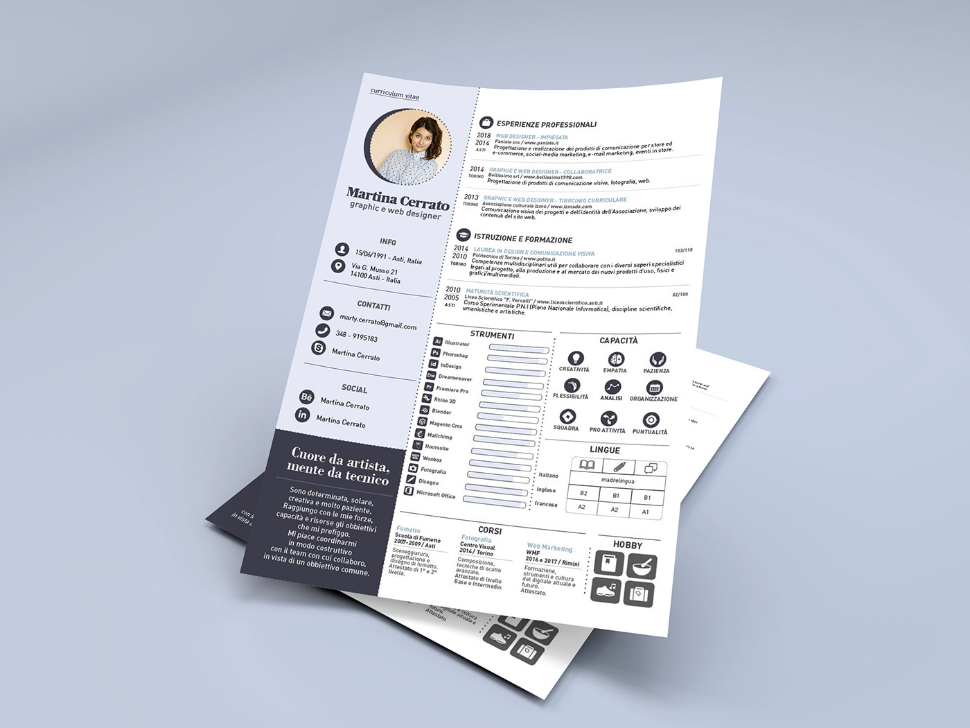 30 Free Creative Resume Templates For Adobe Indesign Decolore Net