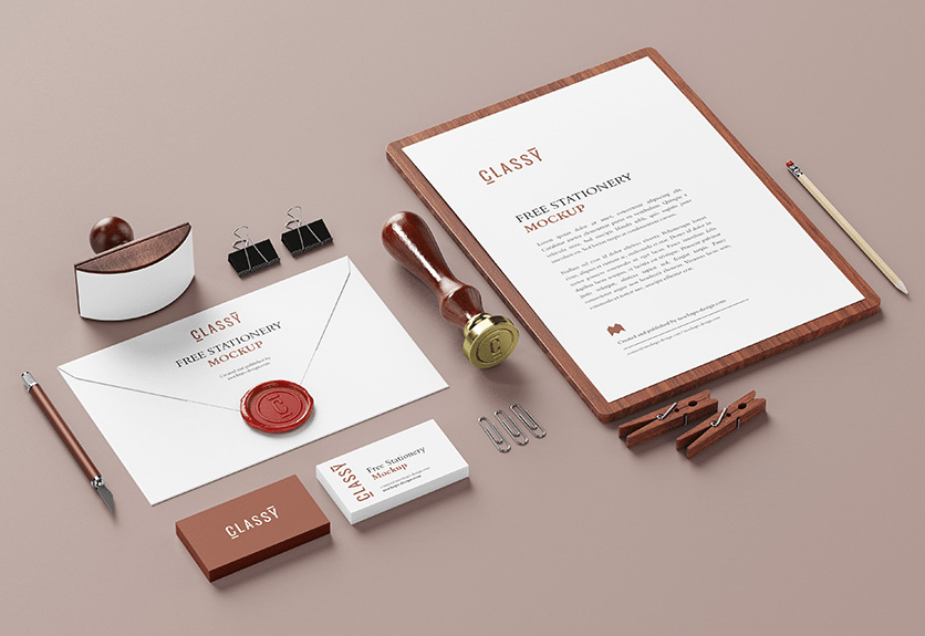 Download 35 Impressive Branding Identity Stationery Psd Mockups Decolore Net