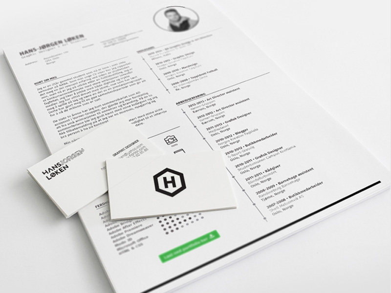 resume template indesign free download