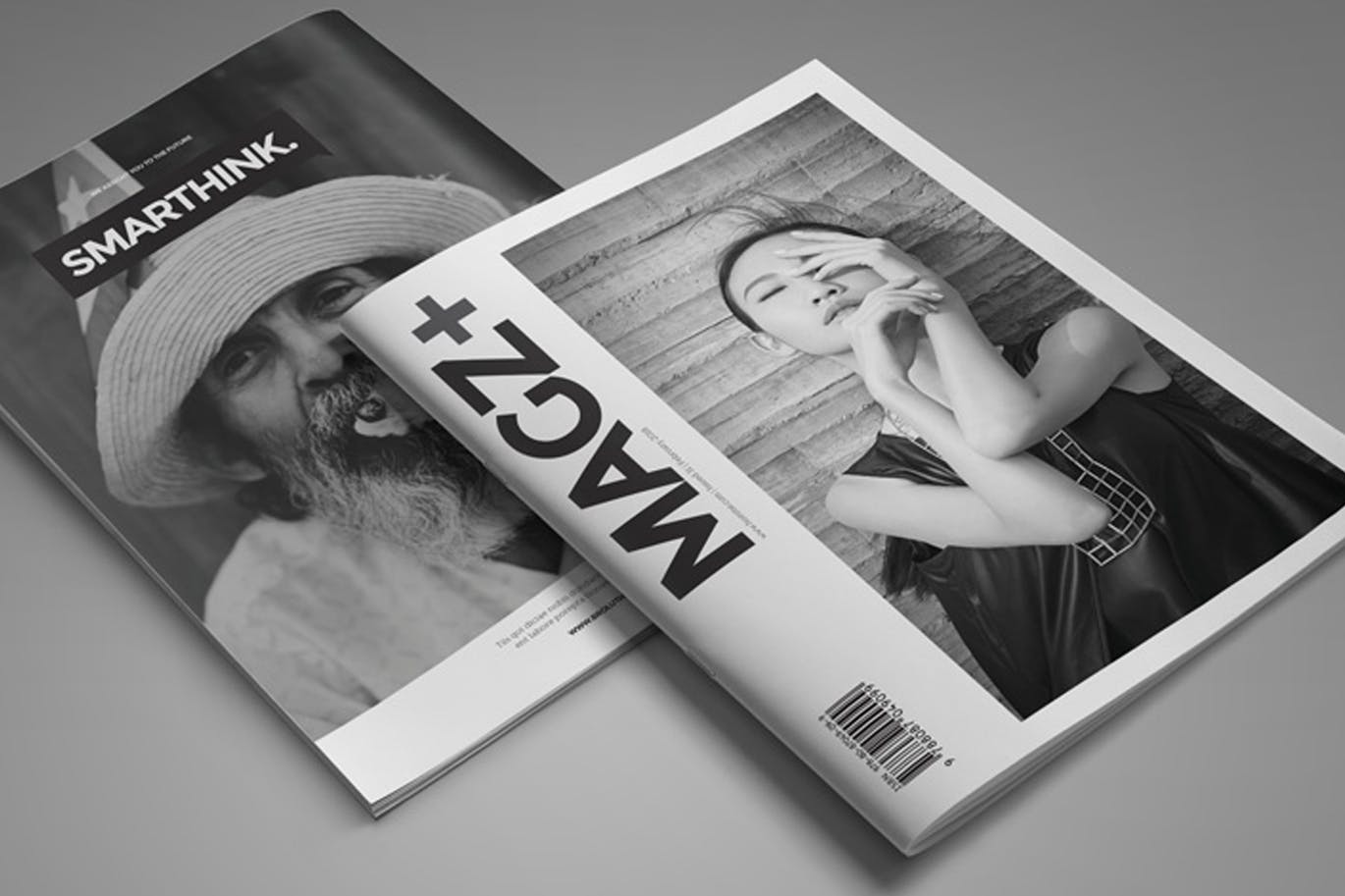 A sharp and professional magazine template