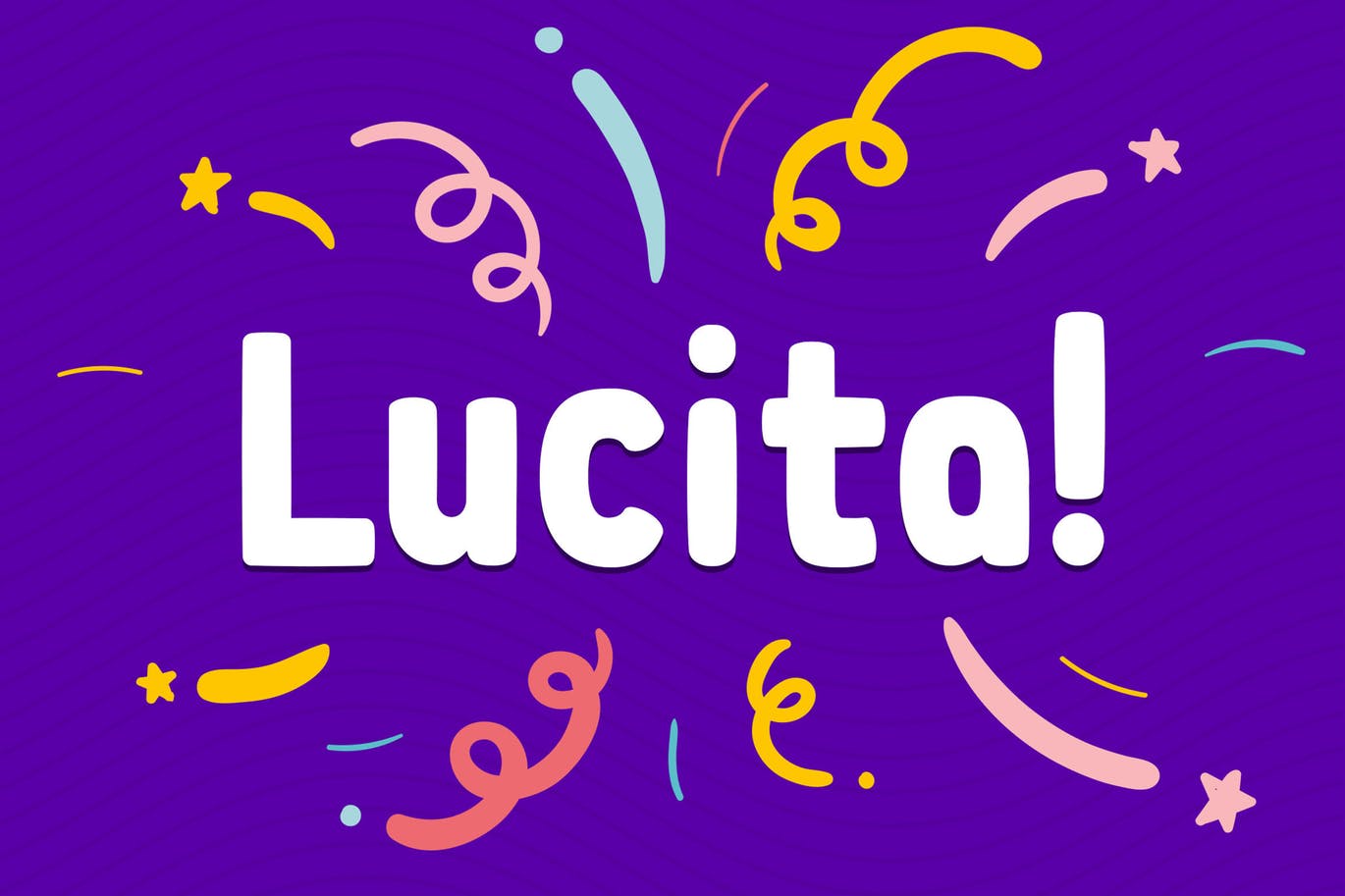 Lucita a fun sans serif logo font