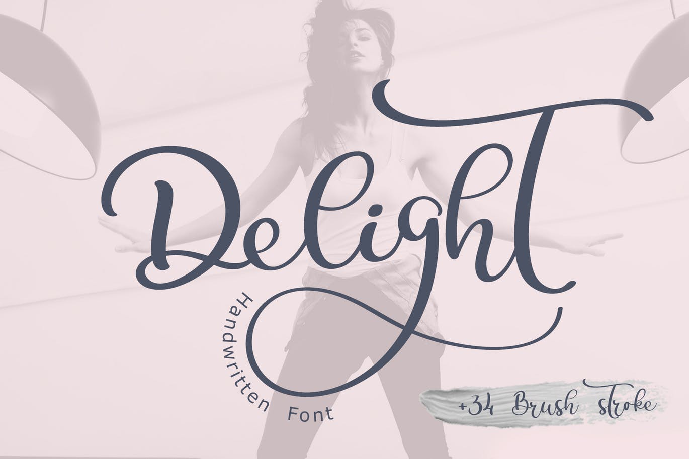 A beautiful wedding decor font