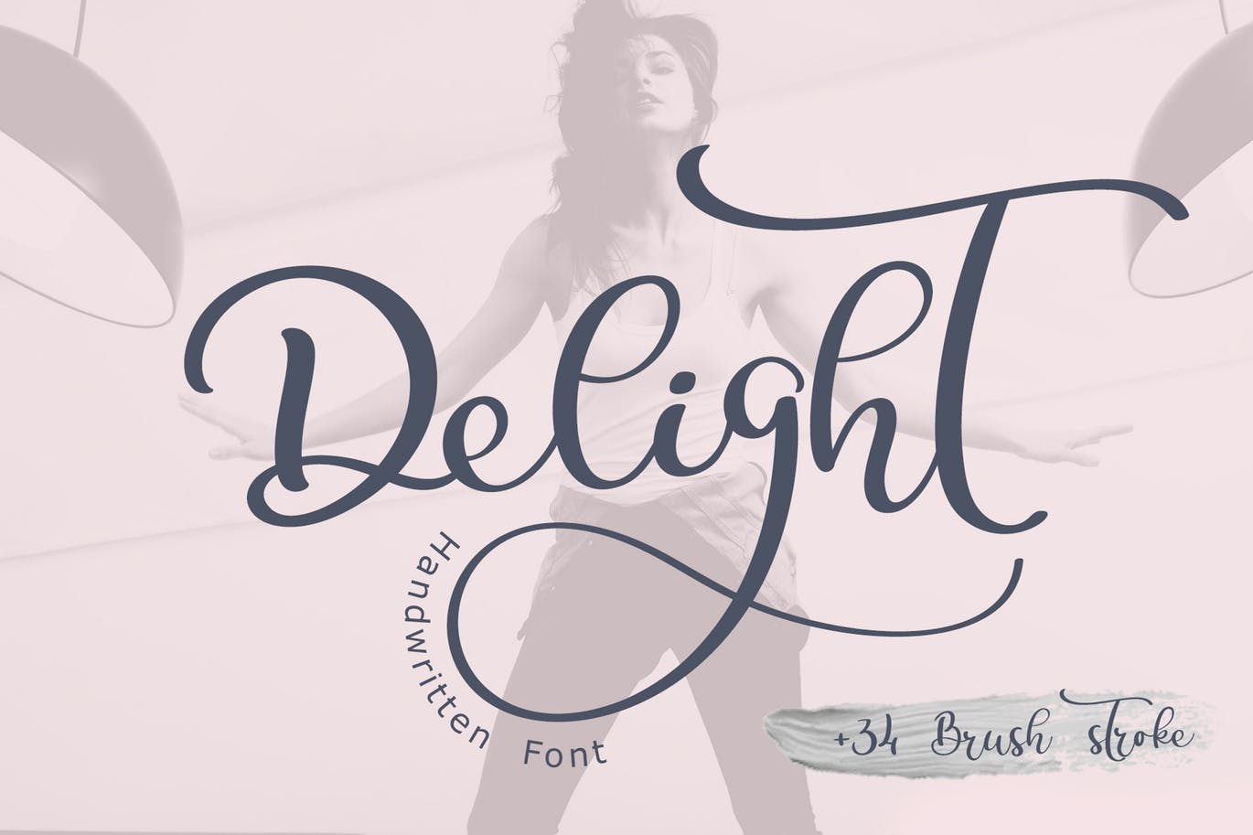 A beautiful wedding decor font