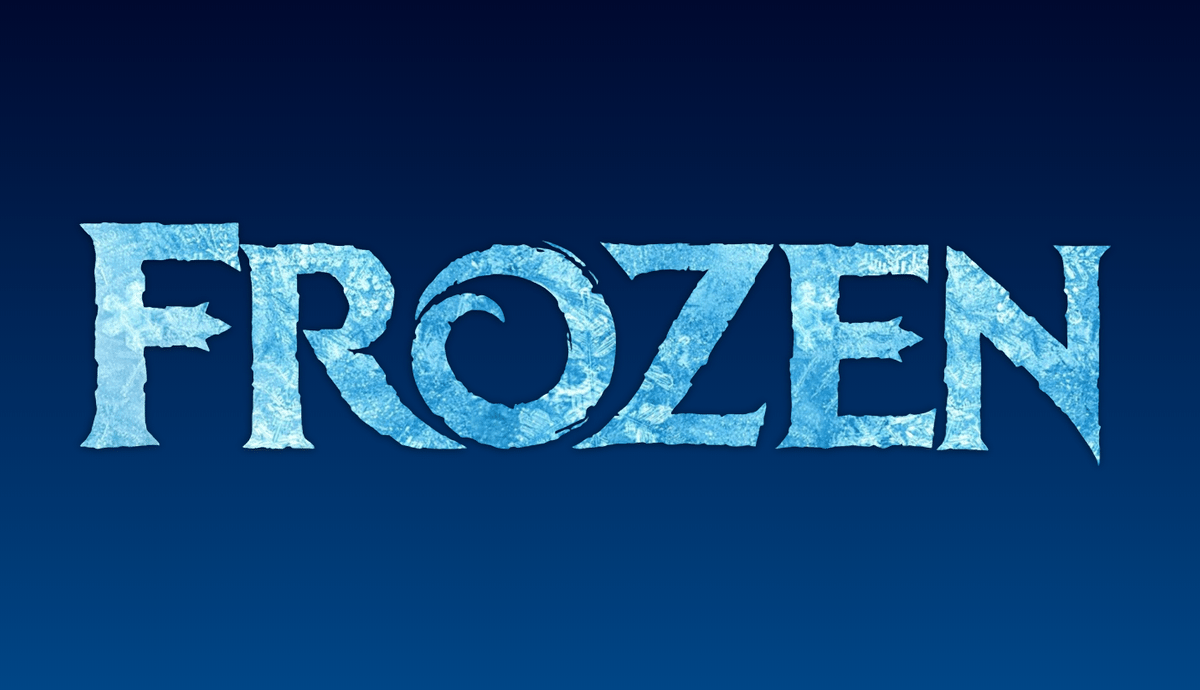 A css frozen text effect