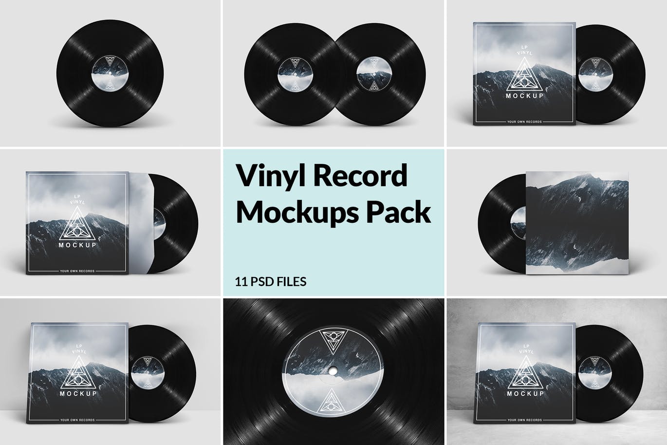Download 30 Vinyl Record Cover Sleeve Mockups Decolore Net Yellowimages Mockups
