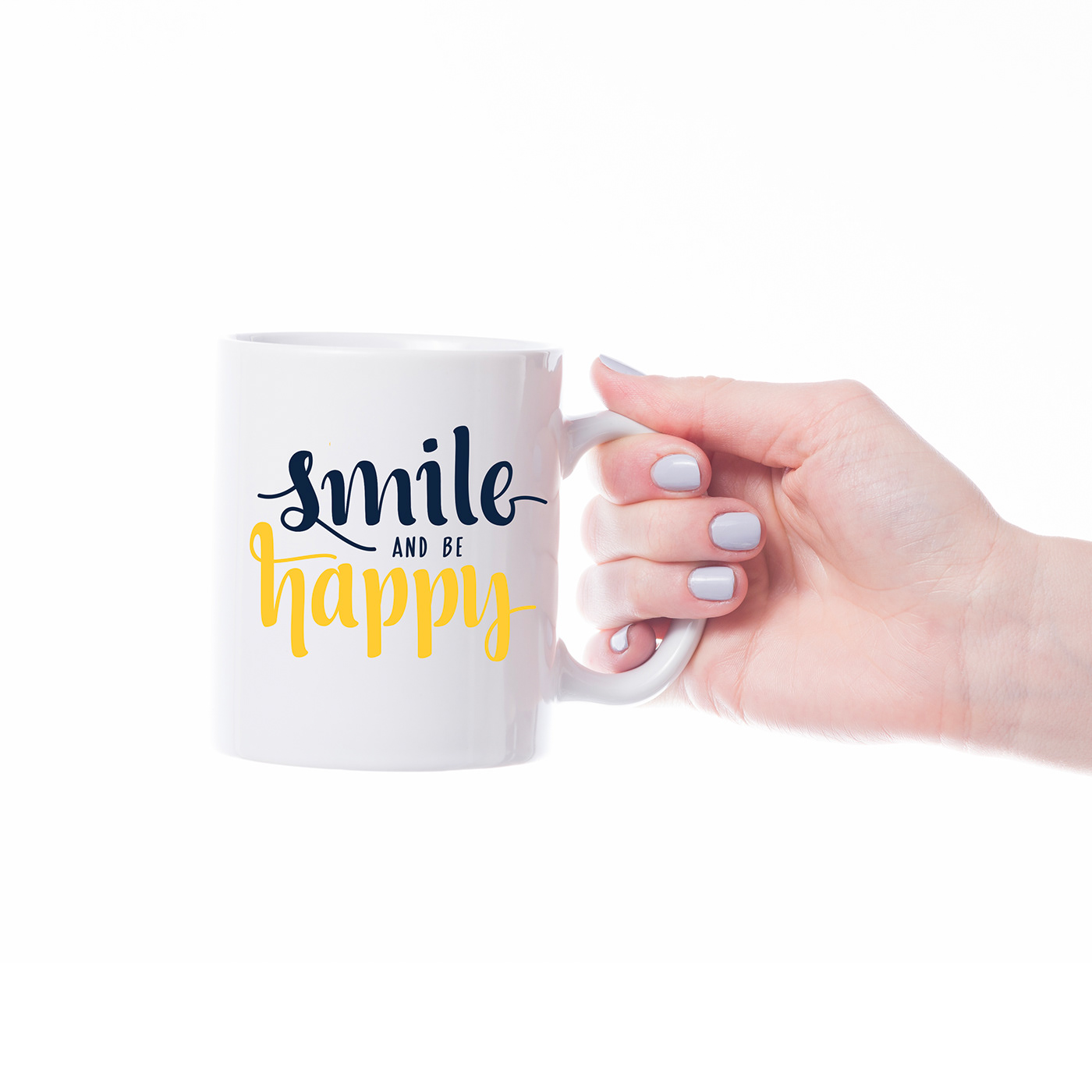 white mug free mockup 40 Mockups de Caneca e Copo de Papel Grátis