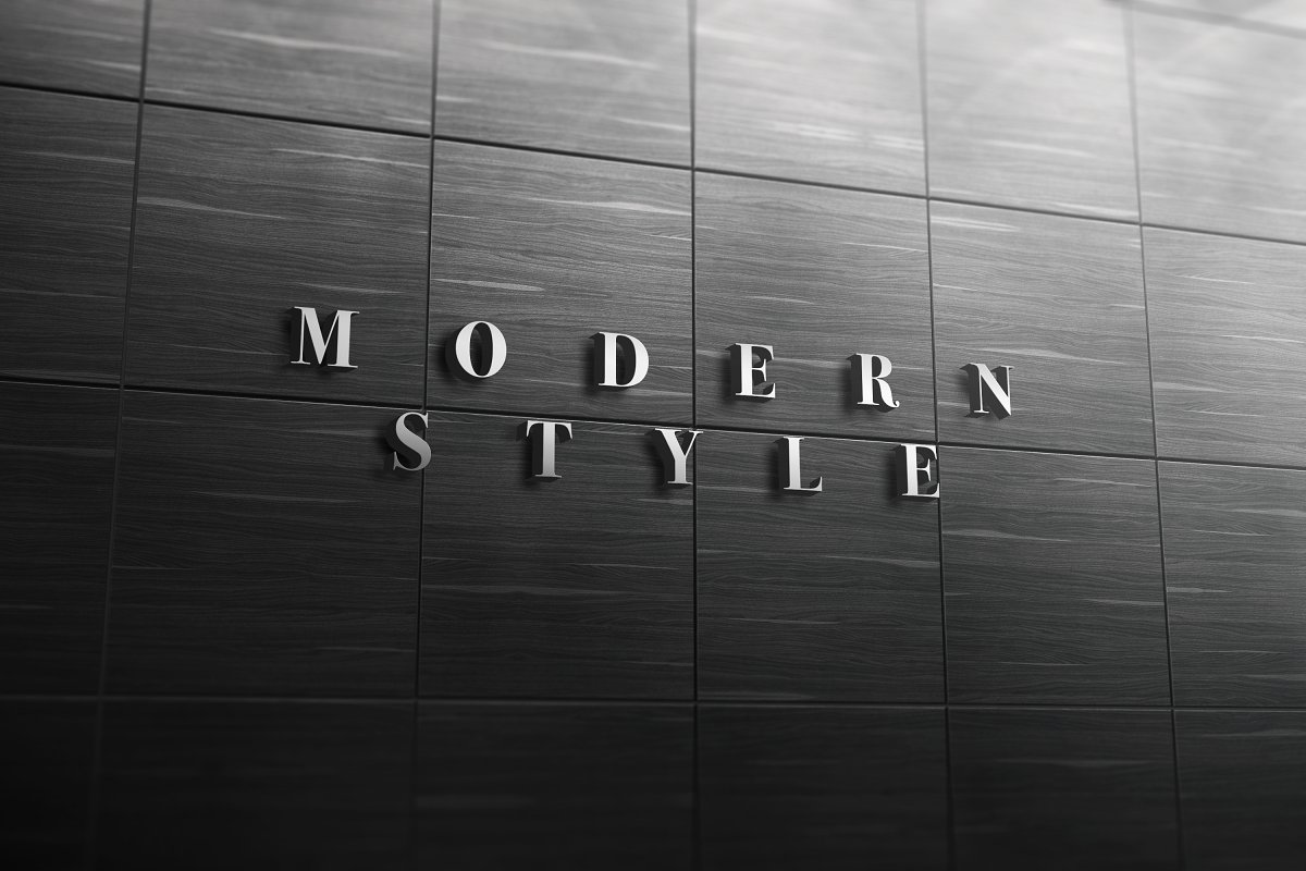 Free Adobe 3d Wall Logo Mockup By Anuj Kumar On Dribbble
