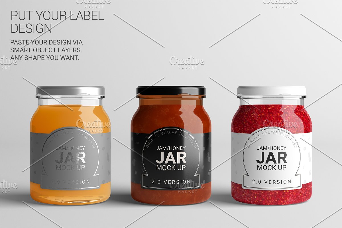 Free Jam Jar Mockups Mockuptree