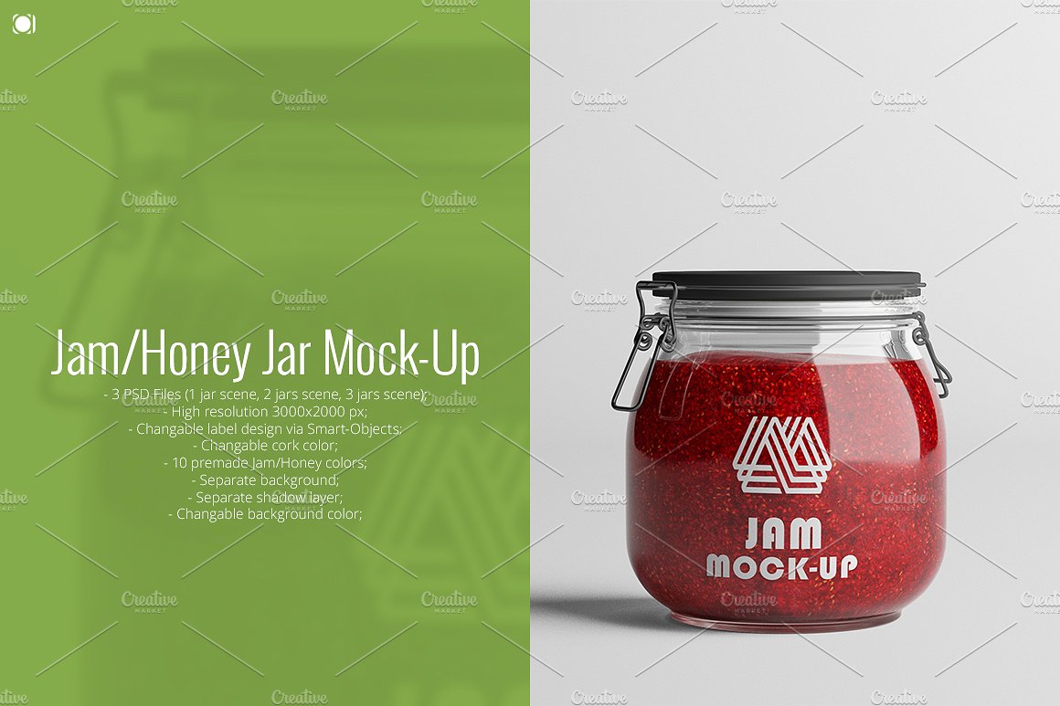 Jam Jar Mockup Free Sample On Behance