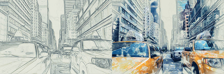 20 Photo to Pencil Actions for Photoshop Sketch  Drawing Effects   Design Shack