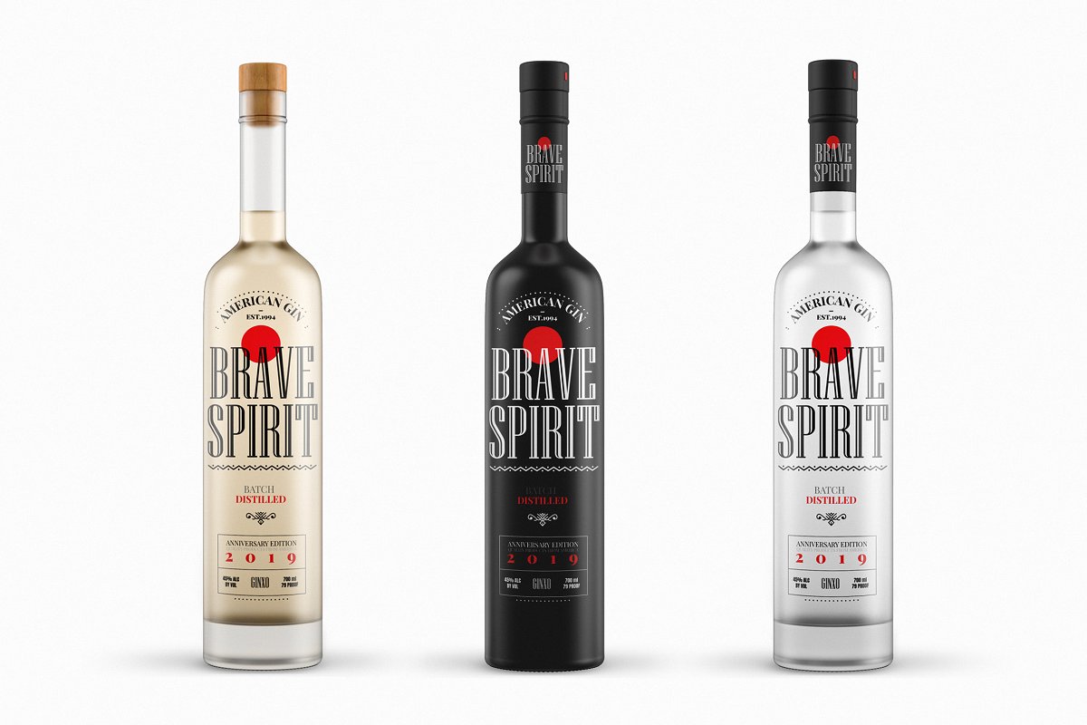 Alcohol Psd Mockups