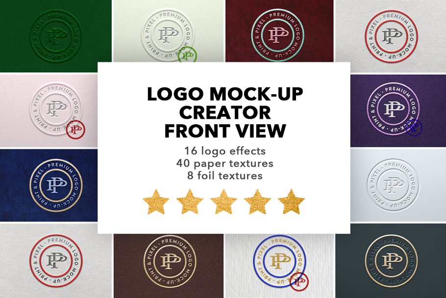 Logo mockup creator