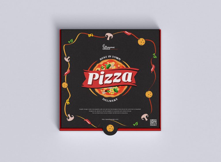 Download 30+ Pizza Box Packaging PSD Mockup Templates | Decolore.Net