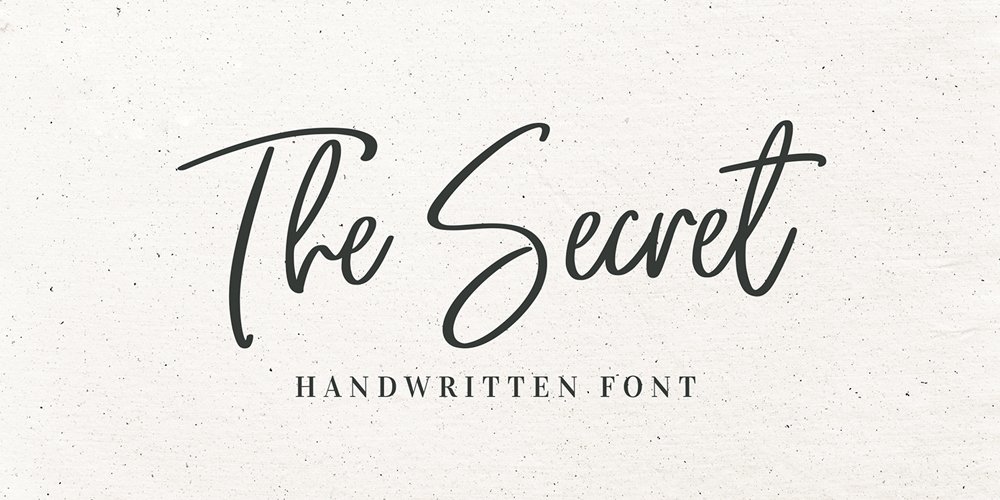 The-Secret-Free-Handwritten-Font.jpg
