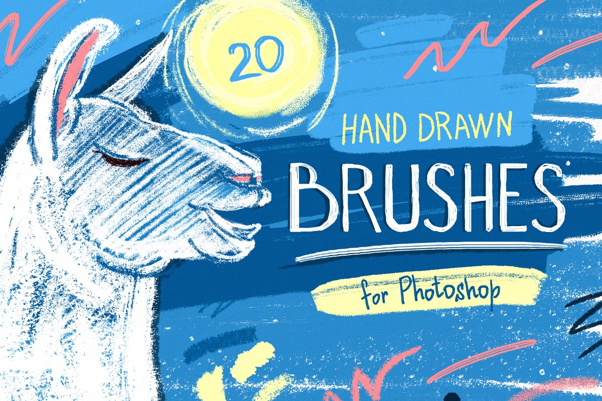 A hand drawn brushes for photoshop