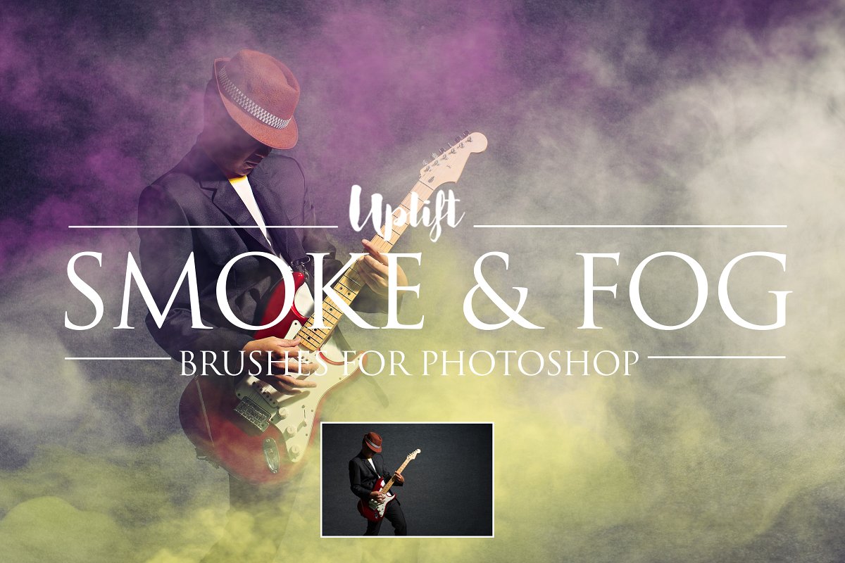 A smoke and fog brushes for photoshop