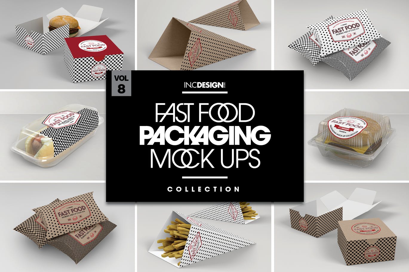 Download 40 Fast Food Packaging Mockup Templates Decolore Net