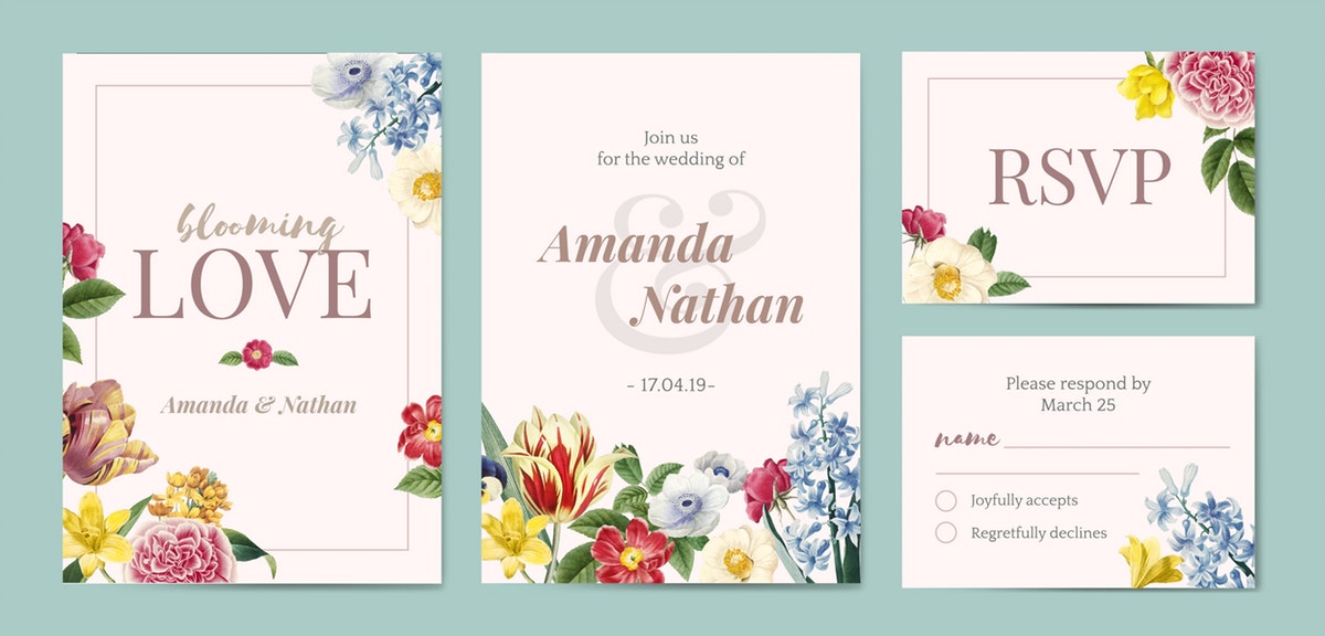 Invitation templates