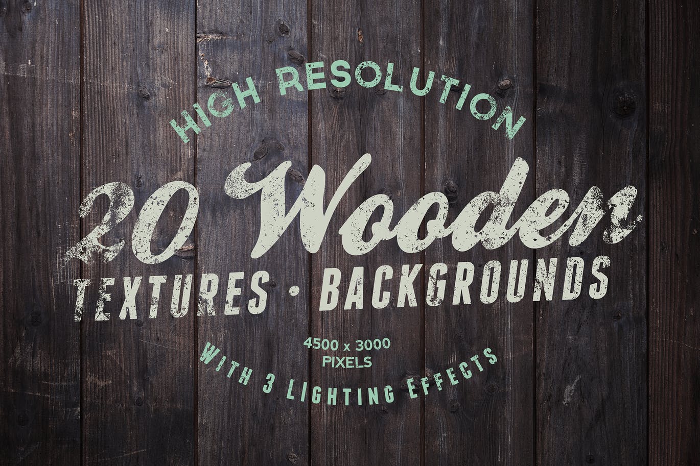 Twenty old style wooden textures