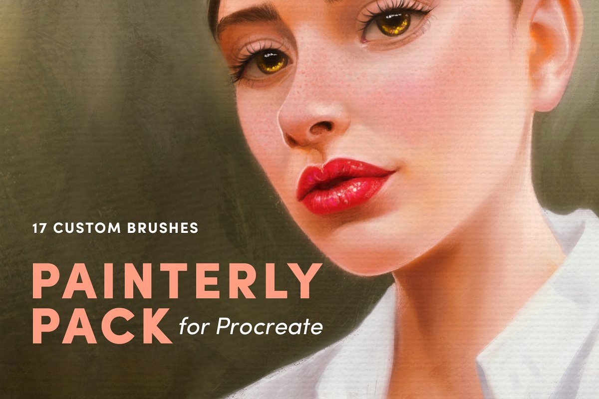 17 custom brushes pack for Procreate