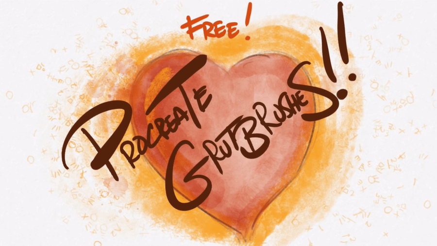 Procreate grut brushes for free