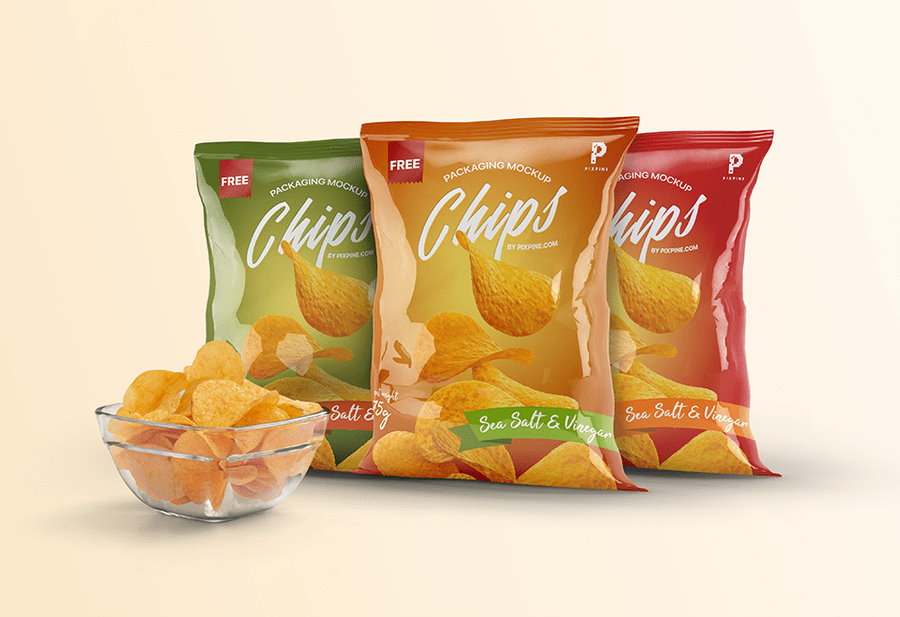 Download 30 Crispy Chips Packaging Mockups Decolore Net