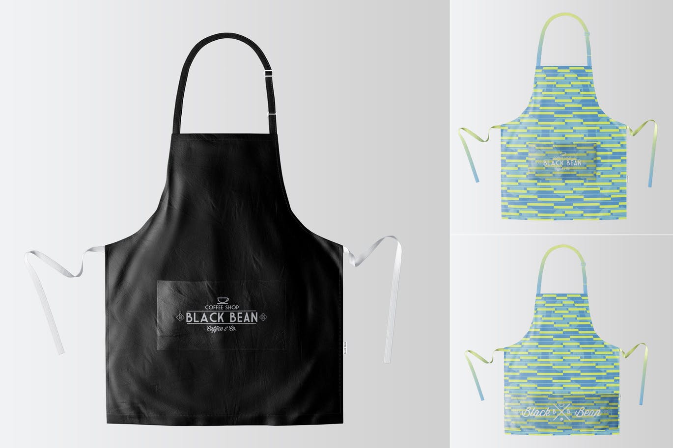 Restaurant apron mockup