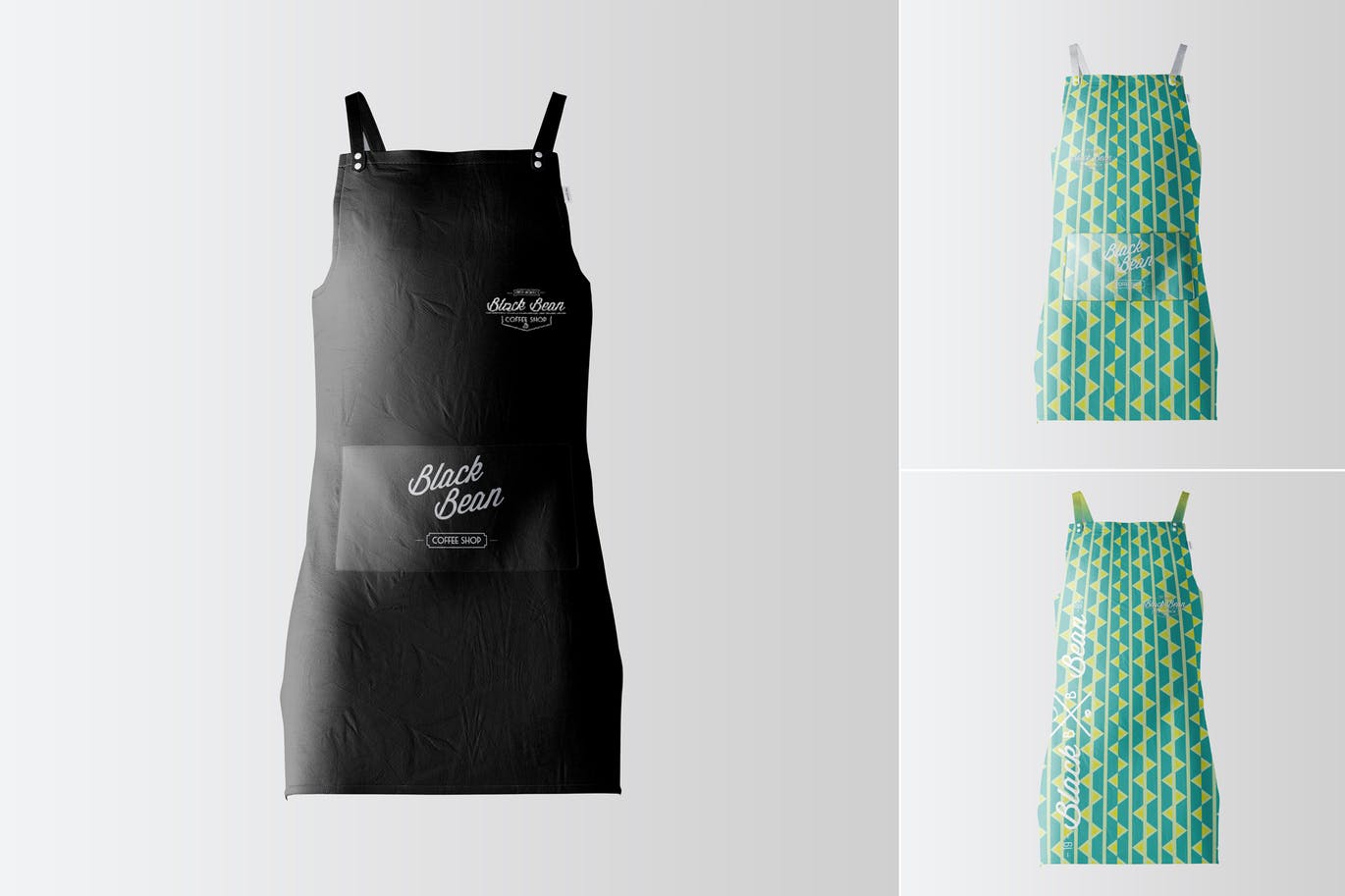 Restauran apron mockups