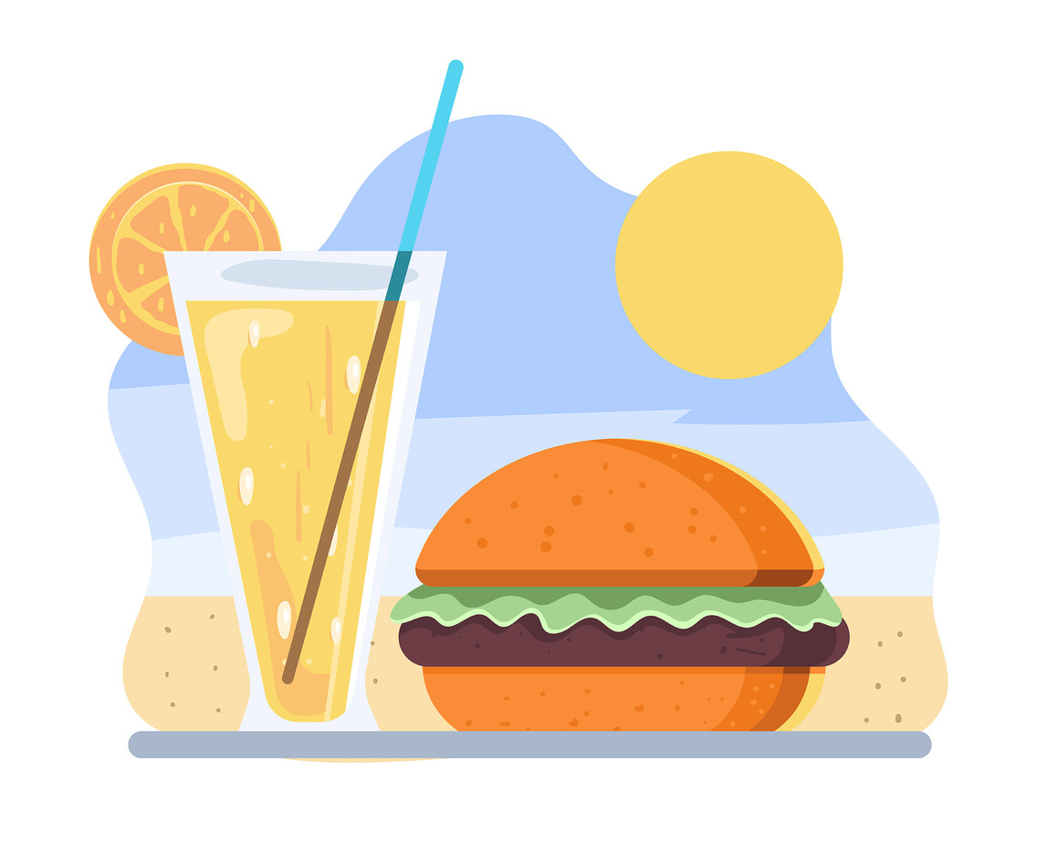 A food illustration