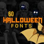 A collection of Halloween fonts