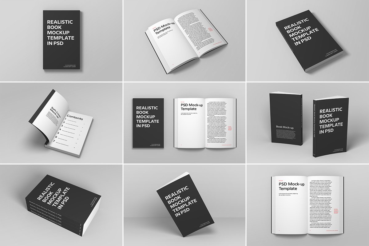 35 Gorgeous Softcover Book Psd Mockup Templates Decolore Net