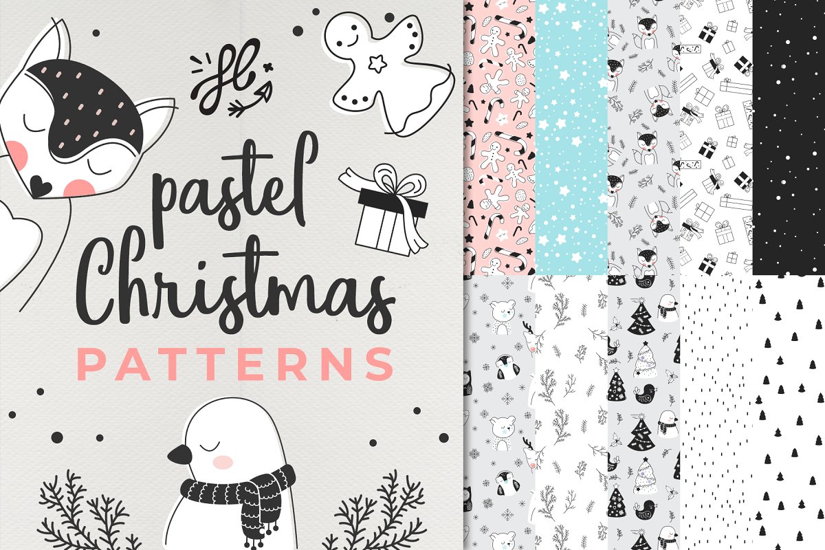 Download 35 Fabulous And Catchy Christmas Patterns Decolore Net