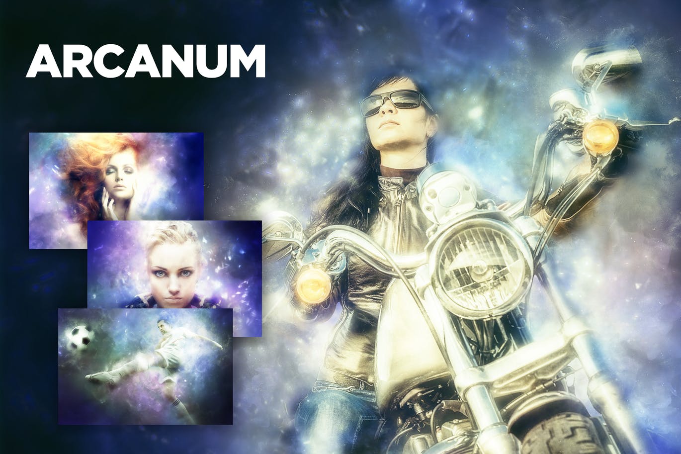 Amazing arcanum photoshop action