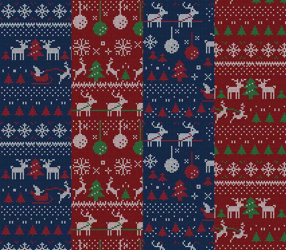 A free christmas sweeter patterns set