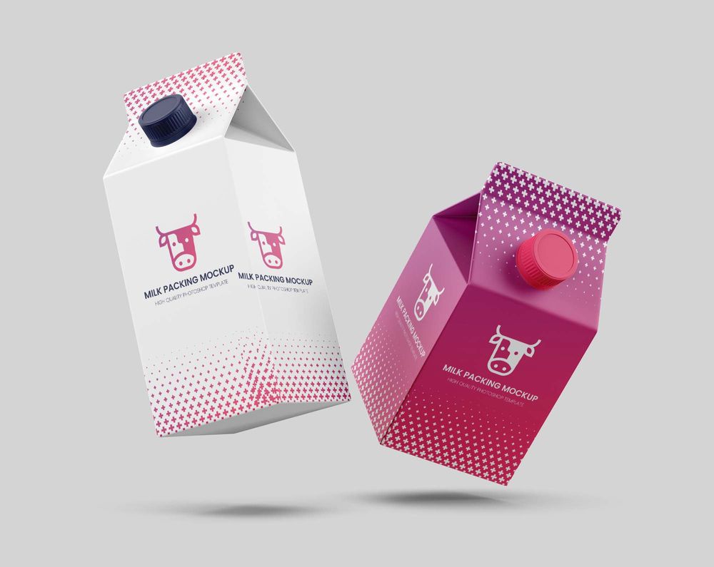 Download 50 Milk Yogurt Packaging Psd Mockups Decolore Net