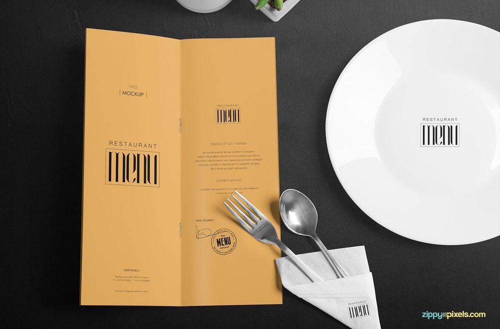 Download 40 Elegant Restaurant Menu Psd Mockup Templates Decolore Net