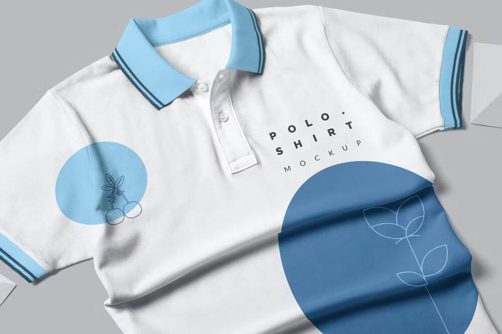 Clean and awesome polo shirt mockups