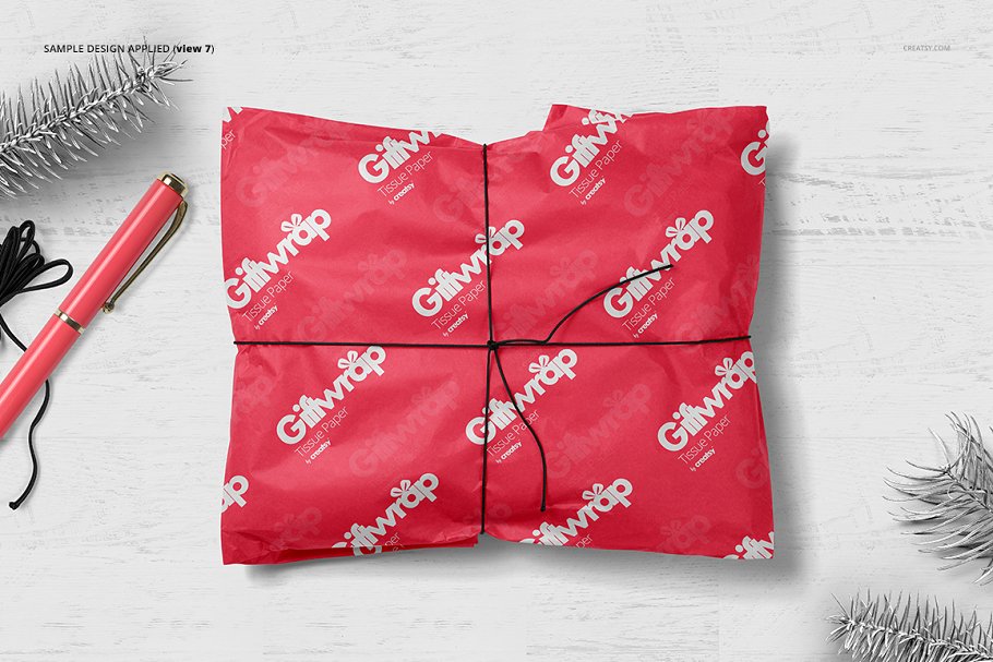 Download 25 Magnificent Gift Wrapping Paper Mockup Templates Decolore Net