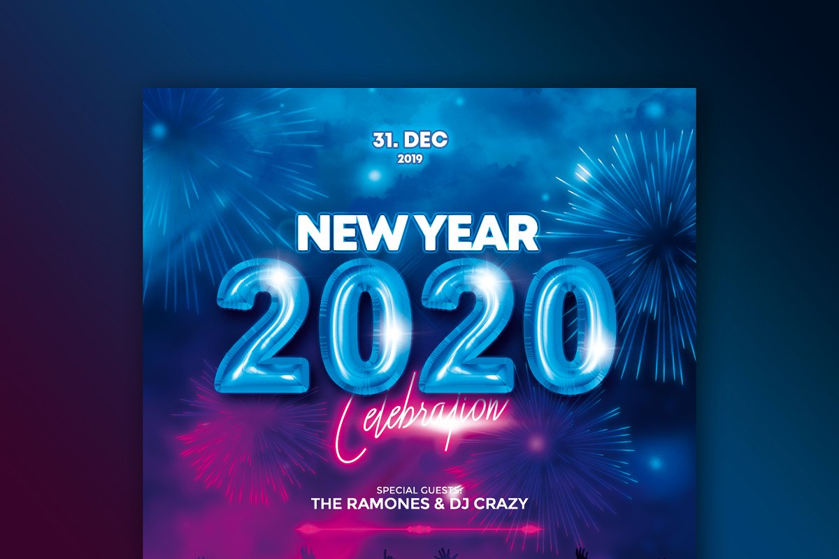 30 Incredible New Year Flyer Templates For Decolore Net