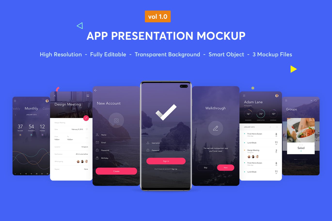 app icon presentation mockup