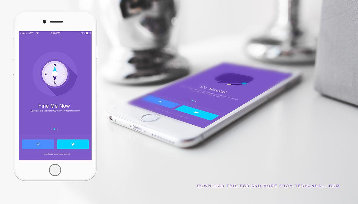 Download 30 Best Mobile App Mockup Templates For Presentation Decolore Net